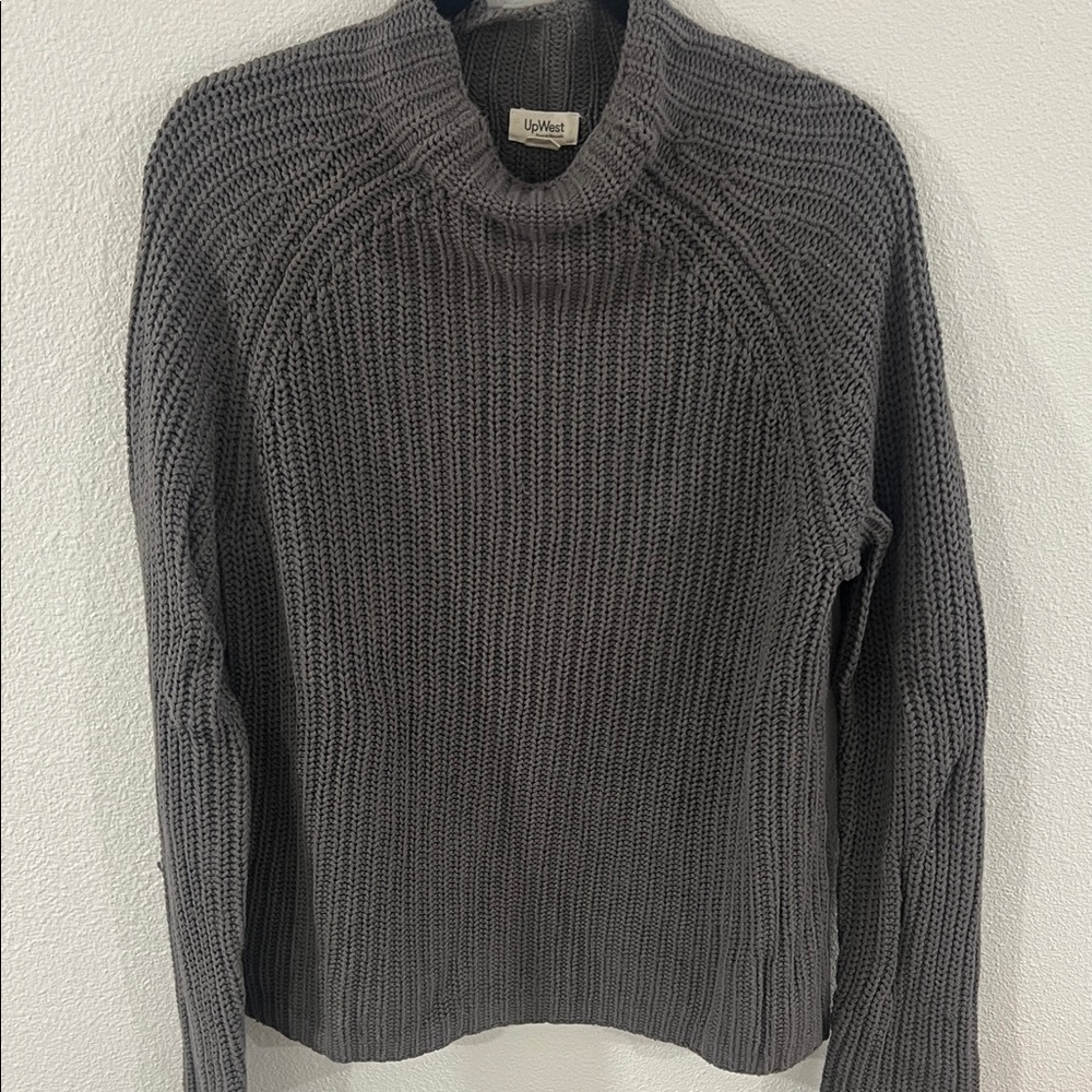 UpWest Charcoal Turtleneck Sweater